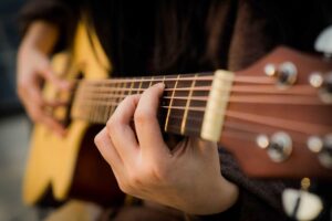 guitarra arpeggio término musical