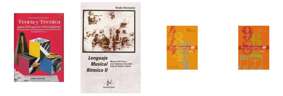 Libros de música y partituras