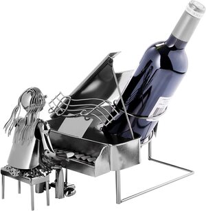 Portabotellas con forma de piano