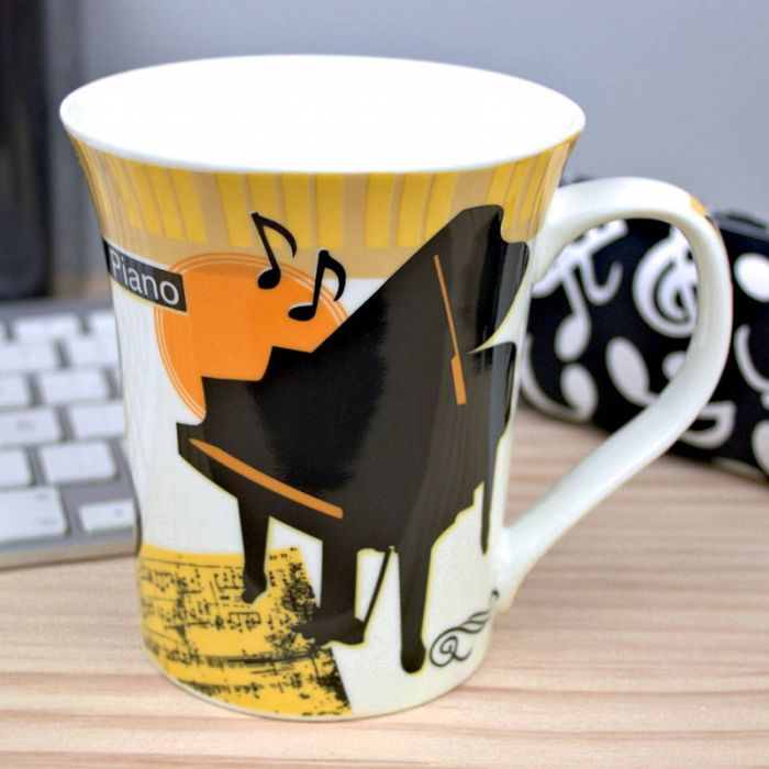 Taza para pianista