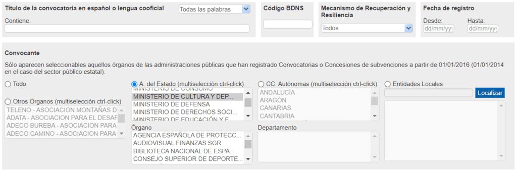 Cómo suscribirse a las alertas de convocatorias de ayudas a la música estatales