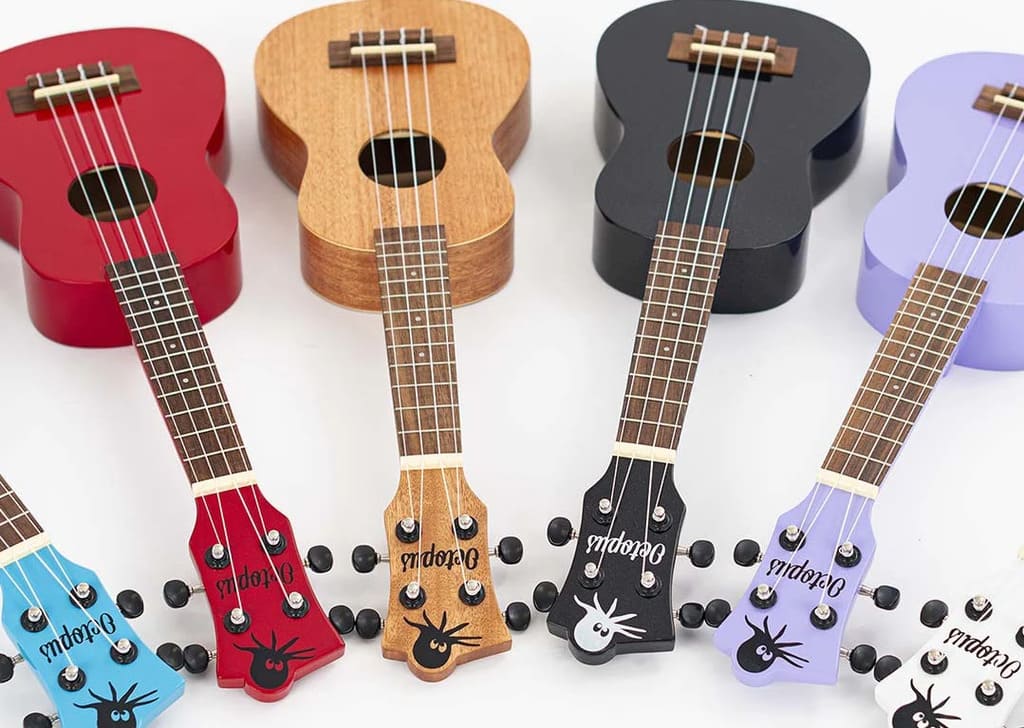 Ukelele Octopus, los ukeleles más económicos y divertidos