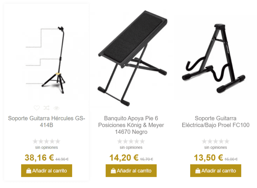 soporte y banco accesorios para guitarra