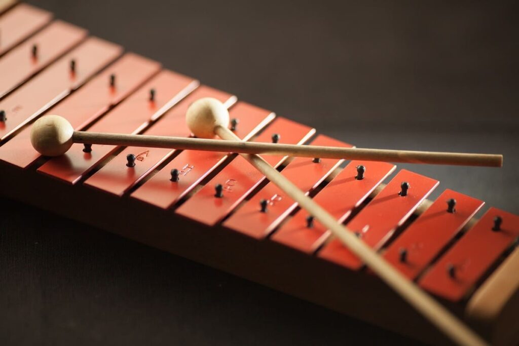 xilófono instrumentos de sonido determinado