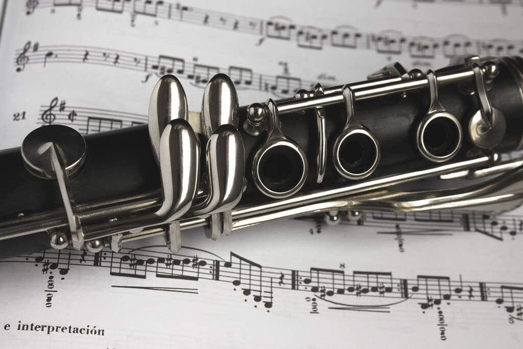 Qué tipo de boquilla tiene el clarinete